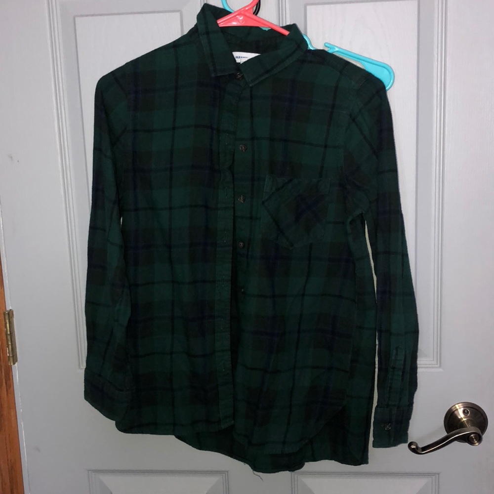 Women’s button up flannel